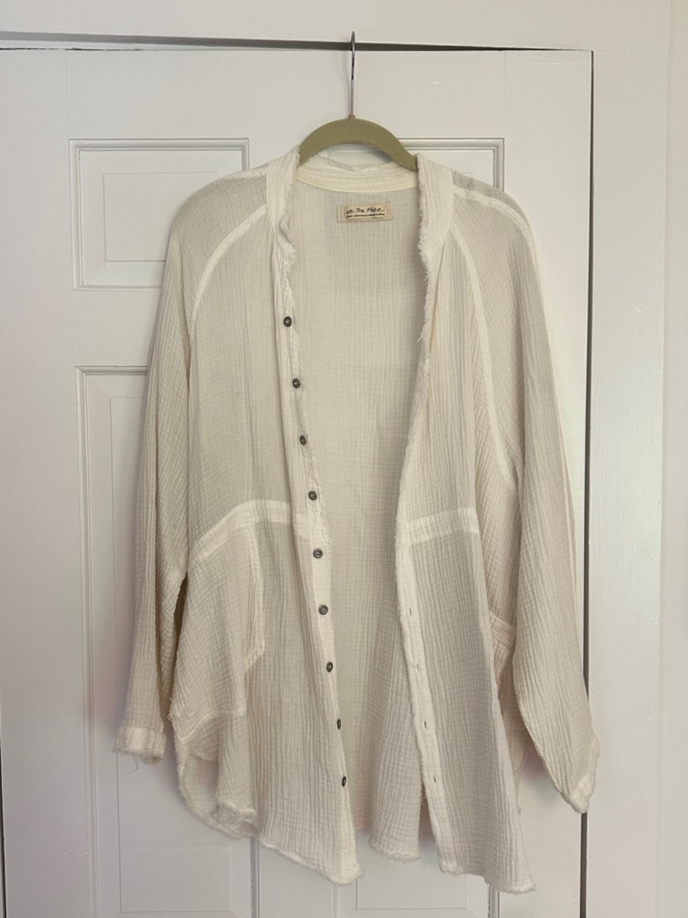 Free People Summer Daydream Button Down Top - Picture 4 of 8